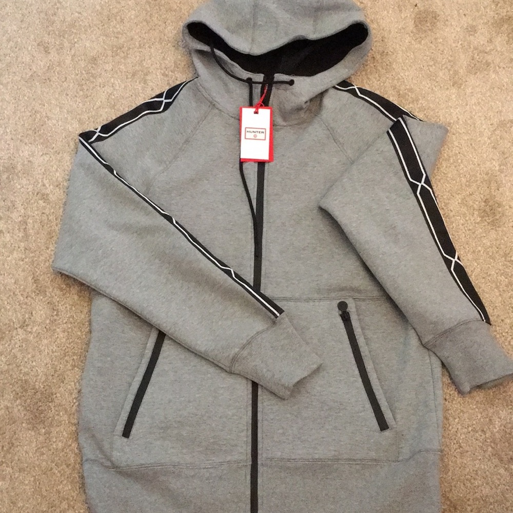 Hunter for Target Men's Chain Trim Full Zip Hoodie
